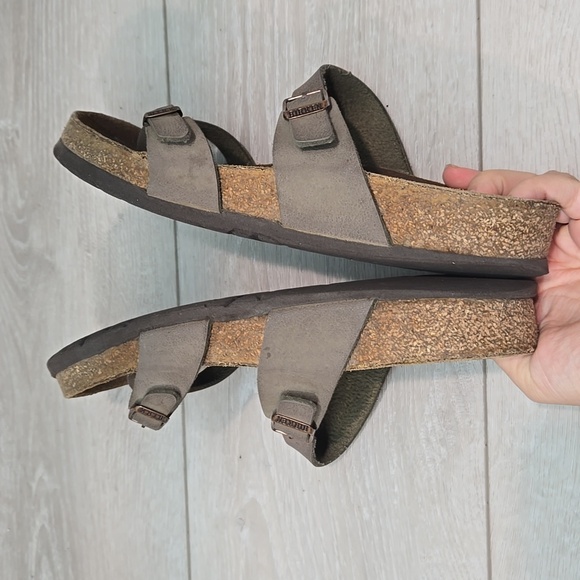 Birkenstock Womem Mayari Loop Toe Brown Strappy Sandals Flats Shoes Sz 39/8 Reg - Picture 9 of 12